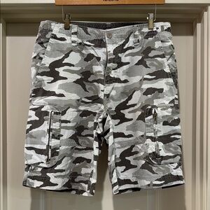 The North Face Brown and Tan Cargo Shorts